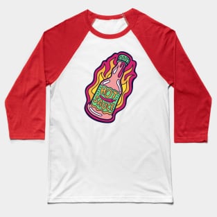 Spicy Hot Sauce bottle Baseball T-Shirt